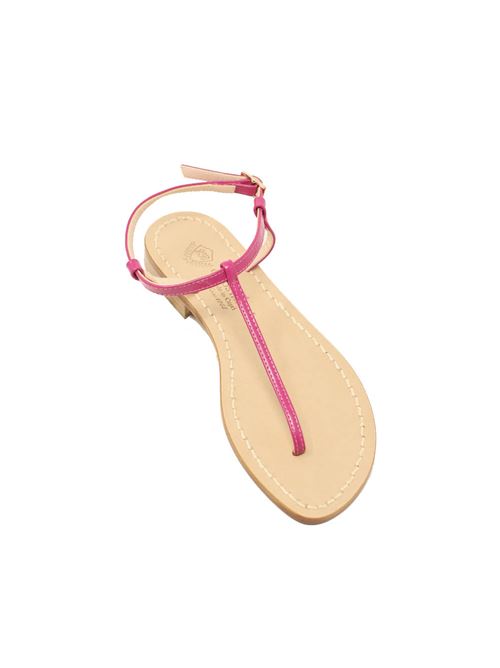 Simple fuchsia thong sandals Da Costanzo | 1918FUCSIA